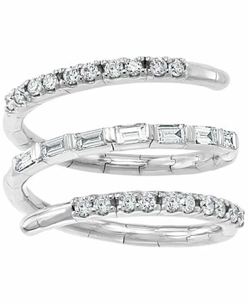 EFFY Collection ® Diamond Wrap Ring (1/2 Ct. T.w.) In 14k White Gold 3 EFFY Collection ® Diamond Wrap Ring (1/2 Ct. T.w.) In 14k White Gold - Image 3