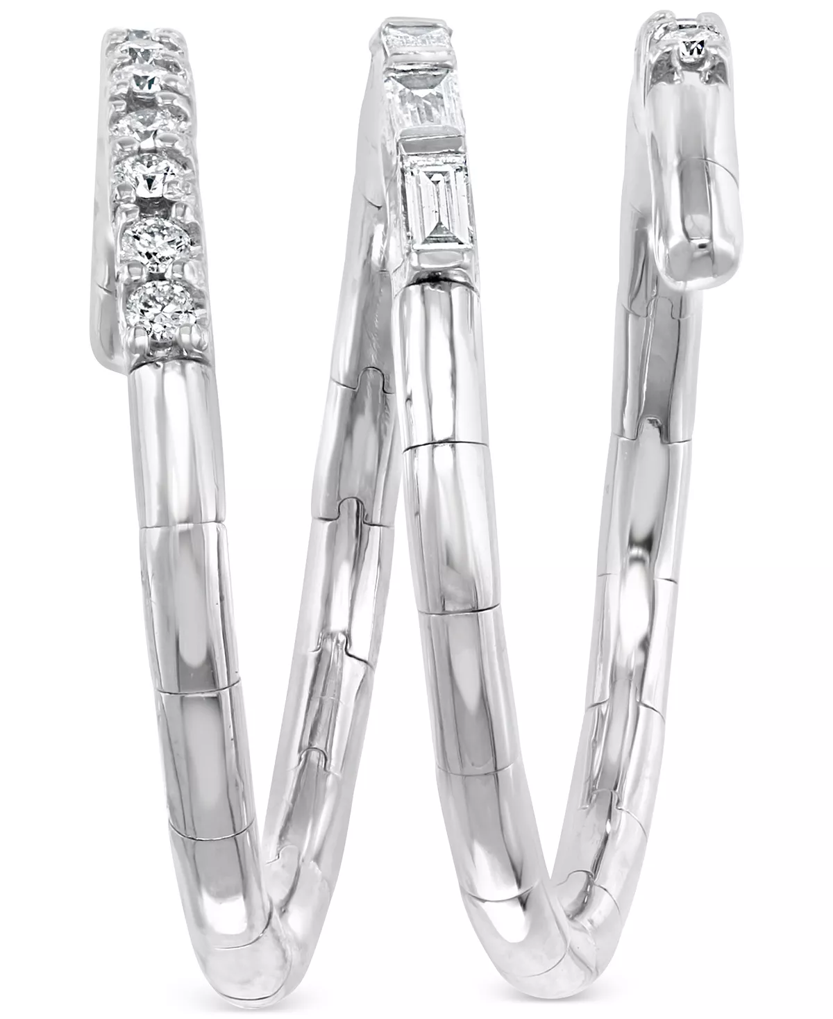 EFFY Collection ® Diamond Wrap Ring (1/2 Ct. T.w.) In 14k White Gold 5 EFFY Collection ® Diamond Wrap Ring (1/2 Ct. T.w.) In 14k White Gold - Image 5