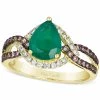 Le Vian New Emerald (1-1/2 Ct. T.w.) & Diamond (1/2 Ct. T.w.) Ring In 14k Gold
