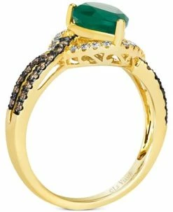 Le Vian New Emerald (1-1/2 Ct. T.w.) & Diamond (1/2 Ct. T.w.) Ring In 14k Gold 8 Le Vian New Emerald (1-1/2 Ct. T.w.) & Diamond (1/2 Ct. T.w.) Ring In 14k Gold -rings shop 19996386 fpx
