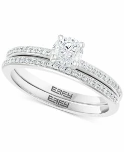 EFFY Collection ® Diamond Bridal Set (5/8 Ct. T.w.) In 14k White Or Yellow Gold