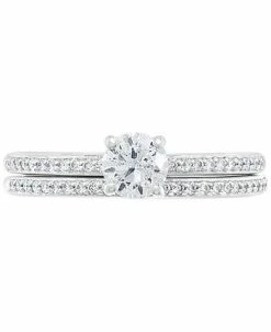EFFY Collection ® Diamond Bridal Set (5/8 Ct. T.w.) In 14k White Or Yellow Gold -rings shop 20187126 fpx