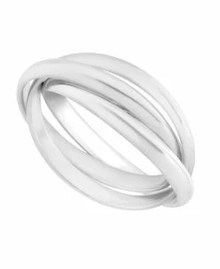 And Now This Multi Row Rolling Ring In Silver Plate Or Gold Plate