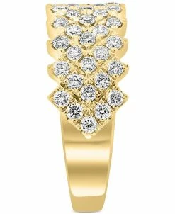 EFFY Collection ® Diamond Checkerboard Ring (1 Ct. T.w.) In 14k Gold -rings shop 20282412 fpx