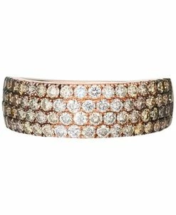 Le Vian Ombré Diamond (1-1/4 Ct. T.w.) & Nude Diamond (1/6 Ct. T.w.) Band In 14k Rose Gold -rings shop 20349018 fpx