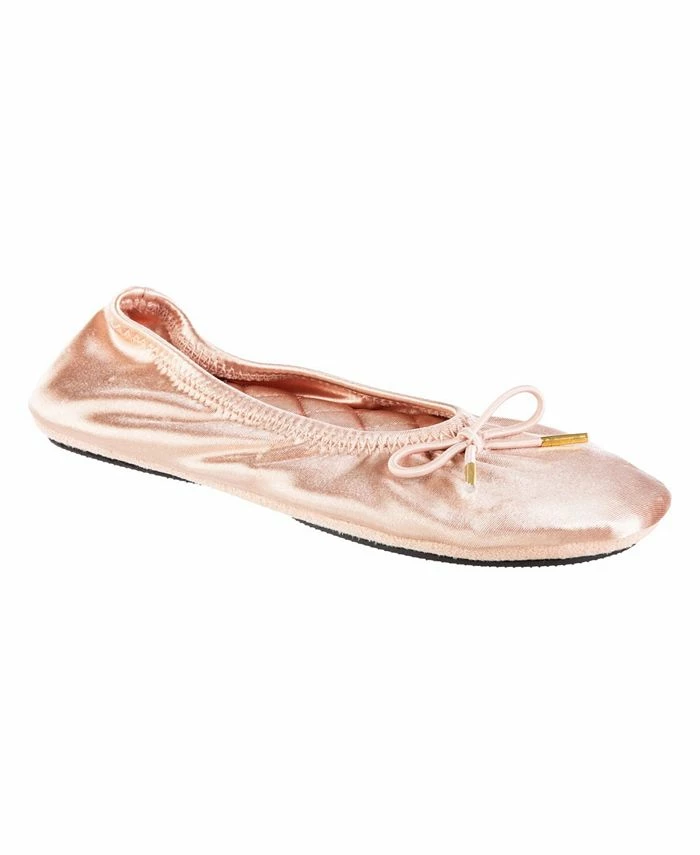 Isotoner Signature Women's Memory Foam Sloan Printed Ballerina Slippers 1 Isotoner Signature Women's Memory Foam Sloan Printed Ballerina Slippers