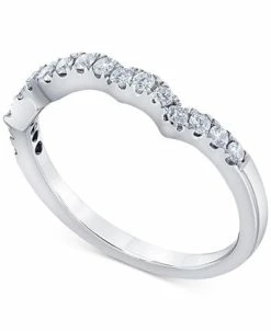 Macy's Diamond Halo Bridal Set (2 Ct. T.w.) In 14k White Gold -rings shop 20592396 fpx