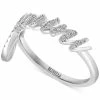 EFFY Collection ® Diamond Zodiac Gemini Ring (1/8 Ct. T.w.) In Sterling Silver
