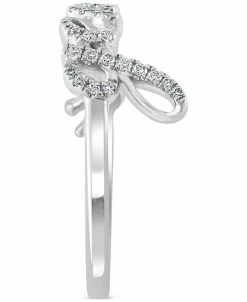 EFFY Collection ® Diamond Zodiac Gemini Ring (1/8 Ct. T.w.) In Sterling Silver -rings shop 20654399 fpx