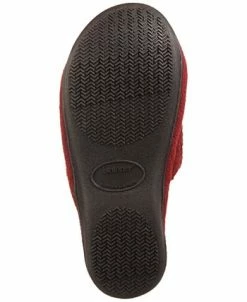 Isotoner Signature Women's Laurel Faux Fur Slide Slippers -rings shop 21027128 fpx