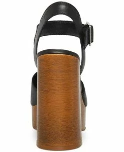 Steve Madden Women's Kye Two-Piece Wooden Platform Sandals -rings shop 21030296 fpx