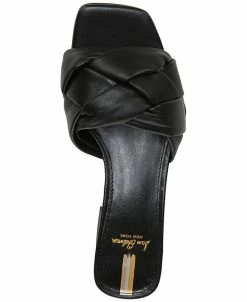 Sam Edelman Women's Dawson Braided Block Heel Slide Sandals -rings shop 21046895 fpx