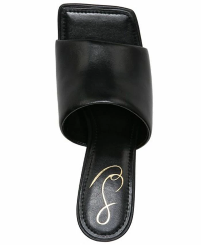 Sam Edelman Women's Carmen Flared Heel Dress Mules 4 Sam Edelman Women's Carmen Flared Heel Dress Mules - Image 4