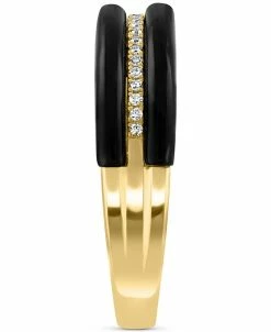 EFFY Collection ® Onyx & Diamond (1/10 Ct. T.w.) Ring In 14k Gold 9 EFFY Collection ® Onyx & Diamond (1/10 Ct. T.w.) Ring In 14k Gold -rings shop 21188929 fpx