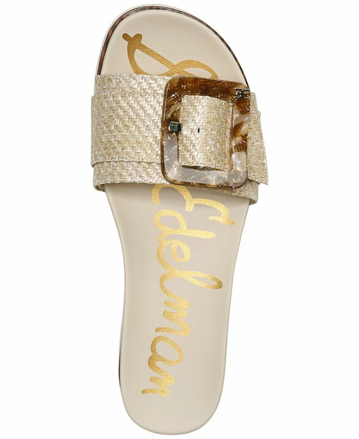 Sam Edelman Women's Ariane Platform Buckle Slide Sandals 4 Sam Edelman Women's Ariane Platform Buckle Slide Sandals - Image 4