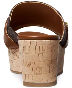 Michael Kors Women's Jilly Platform Slide Sandals -rings shop 21308672 fpx