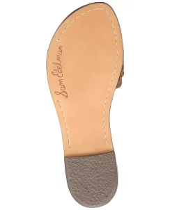 Sam Edelman Women's Gabriela Woven Buckle Slide Sandals -rings shop 21405337 fpx