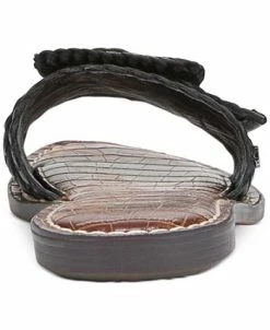 Sam Edelman Women's Gabriela Woven Buckle Slide Sandals -rings shop 21405347 fpx