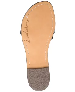 Sam Edelman Women's Gabriela Woven Buckle Slide Sandals -rings shop 21405349 fpx