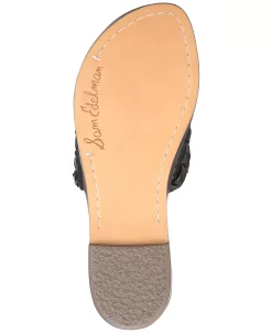 Sam Edelman Women's Griffin Woven Slide Sandals -rings shop 21431827 fpx