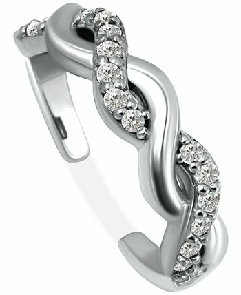 Giani Bernini Cubic Zirconia Infinity Toe Ring, Created For Macy's 3 Giani Bernini Cubic Zirconia Infinity Toe Ring, Created For Macy's - Image 3