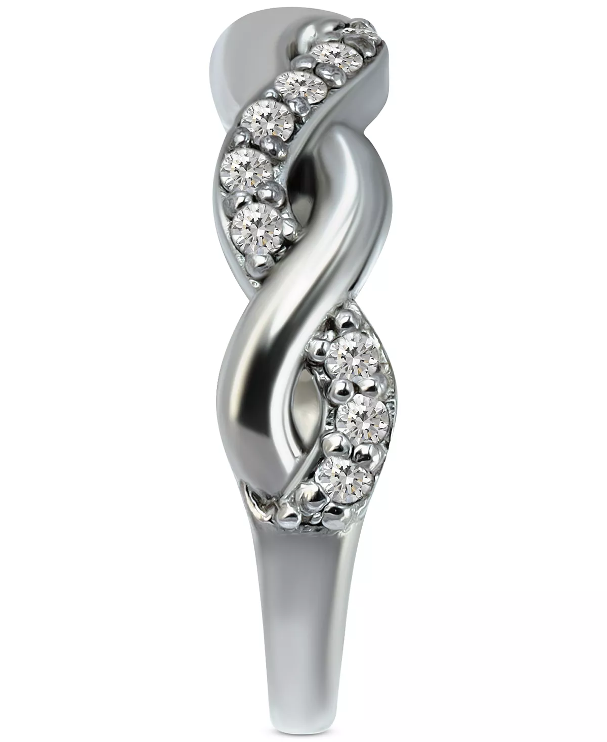 Giani Bernini Cubic Zirconia Infinity Toe Ring, Created For Macy's 5 Giani Bernini Cubic Zirconia Infinity Toe Ring, Created For Macy's - Image 5