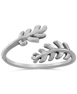 Giani Bernini Double Leaf Bypass Ring, Created For Macy's -rings shop 21541375 fpx