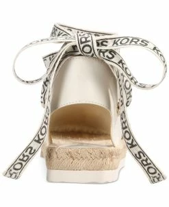 Michael Kors Women's Yara Ankle-Tie Espadrille Flats 12 Michael Kors Women's Yara Ankle-Tie Espadrille Flats -rings shop 21707853 fpx