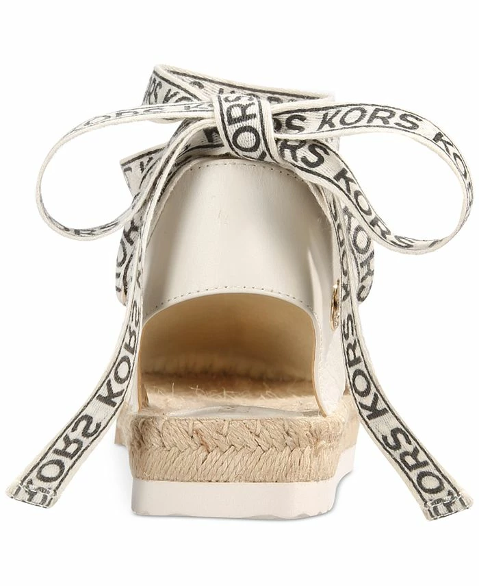 Michael Kors Women's Yara Ankle-Tie Espadrille Flats 4 Michael Kors Women's Yara Ankle-Tie Espadrille Flats - Image 4