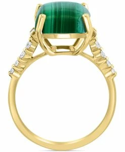 EFFY Collection ® Malachite & Diamond (1/5 Ct. T.w.) Statement Ring In 14k Gold 9 EFFY Collection ® Malachite & Diamond (1/5 Ct. T.w.) Statement Ring In 14k Gold -rings shop 21715699 fpx