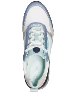 Michael Kors Women's Allie Stride Trainer Lace-Up Sneakers -rings shop 21724475 fpx