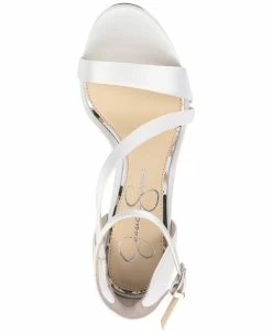 Jessica Simpson Women's Rayli Bridal Ankle-Strap Dress Sandals -rings shop 21943667 fpx