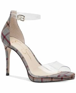 Jessica Simpson Women's Daisile Ankle Strap Heeled Sandals