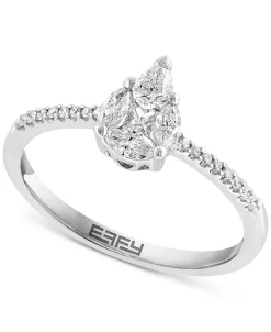 EFFY Collection ® Diamond Ring (3/8 Ct. T.w.) In 18k White Gold