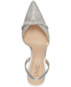 INC International Concepts Women's Gelsey Slingback Kitten-Heel Pumps, Created For Macy's -rings shop 22176578 fpx