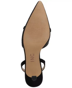 INC International Concepts Women's Gelsey Slingback Kitten-Heel Pumps, Created For Macy's -rings shop 22176616 fpx