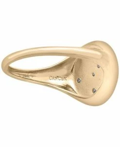 Wrapped Diamond Cancer Constellation Ring (1/20 Ct. T.w.) In 10k Gold, Created For Macy's 10 Wrapped Diamond Cancer Constellation Ring (1/20 Ct. T.w.) In 10k Gold, Created For Macy's -rings shop 22187468 fpx