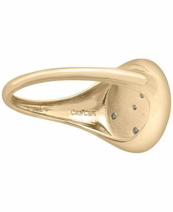 Wrapped Diamond Cancer Constellation Ring (1/20 Ct. T.w.) In 10k Gold, Created For Macy's 3 Wrapped Diamond Cancer Constellation Ring (1/20 Ct. T.w.) In 10k Gold, Created For Macy's - Image 3