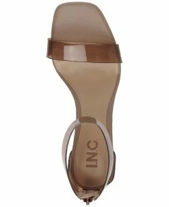 INC International Concepts Women's Makenna Two-Piece Clear Vinyl Dress Sandals, Created For Macy's 9 INC International Concepts Women's Makenna Two-Piece Clear Vinyl Dress Sandals, Created For Macy's -rings shop 22206642 fpx