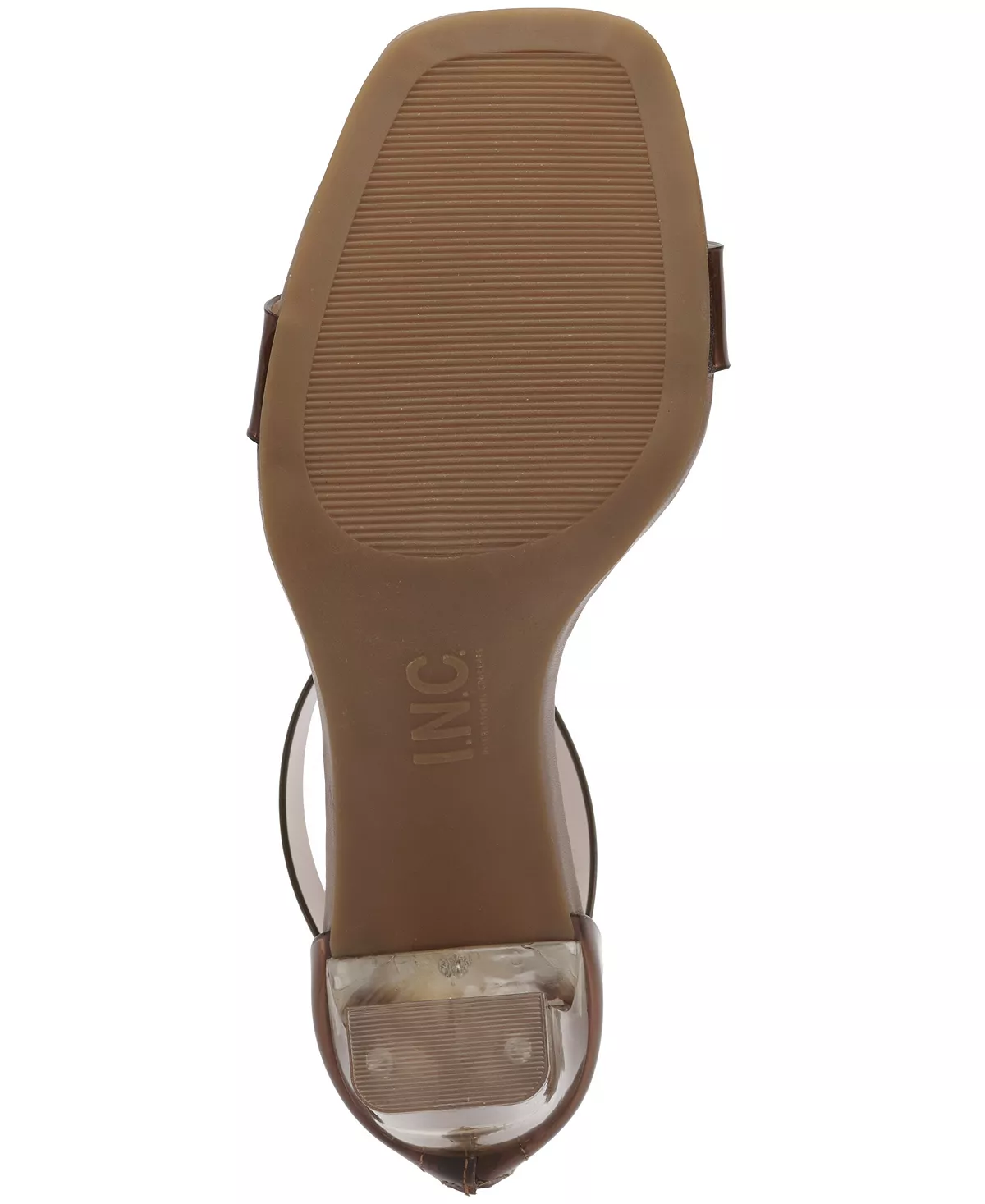 INC International Concepts Women's Makenna Two-Piece Clear Vinyl Dress Sandals, Created For Macy's 5 INC International Concepts Women's Makenna Two-Piece Clear Vinyl Dress Sandals, Created For Macy's - Image 5