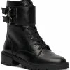 Vince Camuto Women's Fawdry Double Buckle Combat Booties