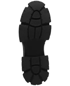 Steve Madden Women's Trifecta Rhinestone Lug-Sole Tailored Loafers -rings shop 22293742 fpx