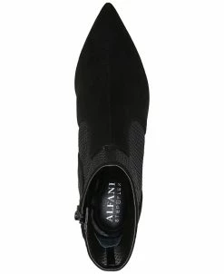 Alfani Women's Jamari Mesh Booties, Created For Macy's -rings shop 22298839 fpx