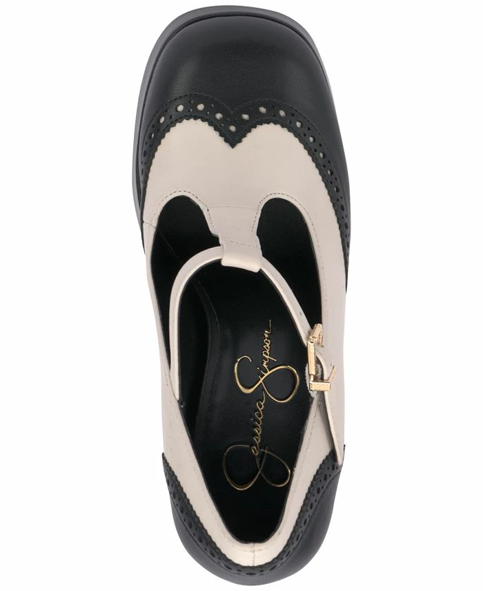 Jessica Simpson Women's Selventa Mary Jane Platform Pumps 4 Jessica Simpson Women's Selventa Mary Jane Platform Pumps - Image 4