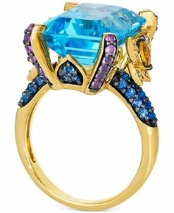 Le Vian Crazy Collection® Multi-Gemstone (12-7/8 Ct. T.w.) & Vanilla Diamond (1/5 Ct. T.w.) Statement Ring In 14k Gold -rings shop 22344768 fpx