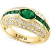EFFY Collection ® Emerald (1-1/3 Ct. T.w.) & Diamond (3/4 Ct. T.w.) Ring In 14k Gold