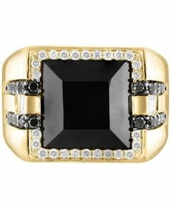 EFFY Collection ® Men's Onyx & Diamond Ring (3/4 Ct. T.w.) In 14k Gold 8 EFFY Collection ® Men's Onyx & Diamond Ring (3/4 Ct. T.w.) In 14k Gold -rings shop 22362917 fpx