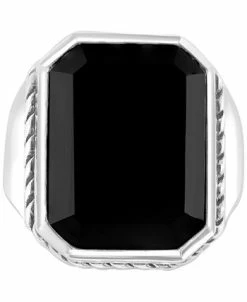 EFFY Collection ® Men's Onyx Ring In Sterling Silver -rings shop 22363057 fpx