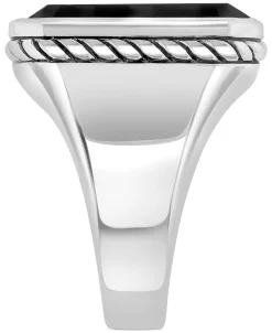 EFFY Collection ® Men's Onyx Ring In Sterling Silver -rings shop 22363084 fpx