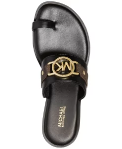Michael Kors Women's Rory Flat Thong Sandals -rings shop 22367558 fpx